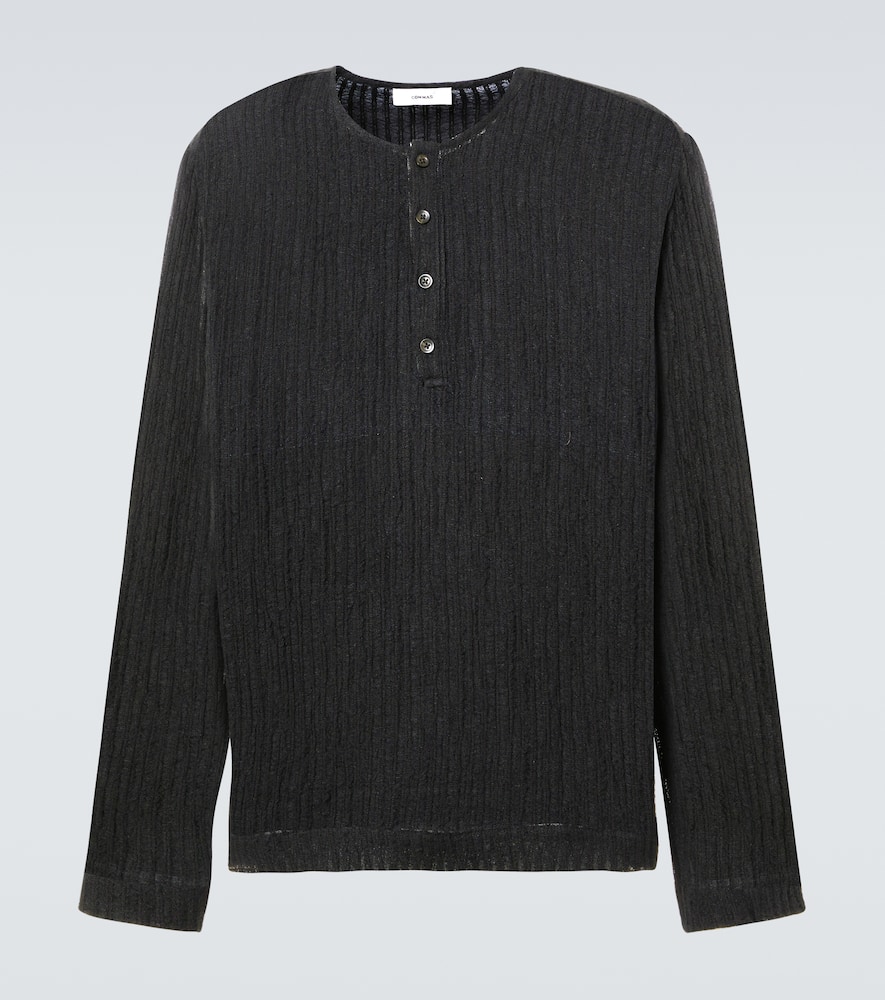Striped Henley shirt