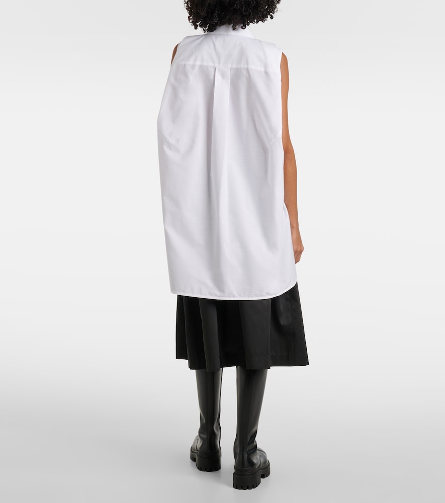  Sacai Sacai Poplin Minidress 