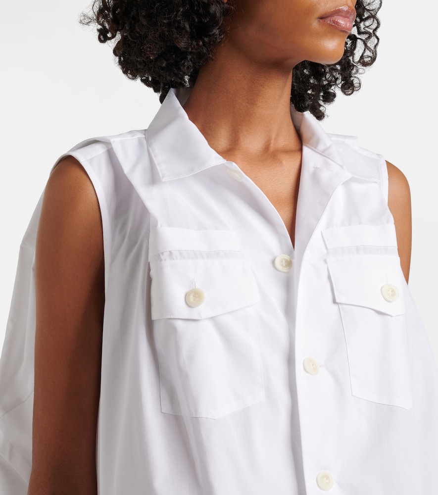  Sacai Sacai Poplin Minidress 