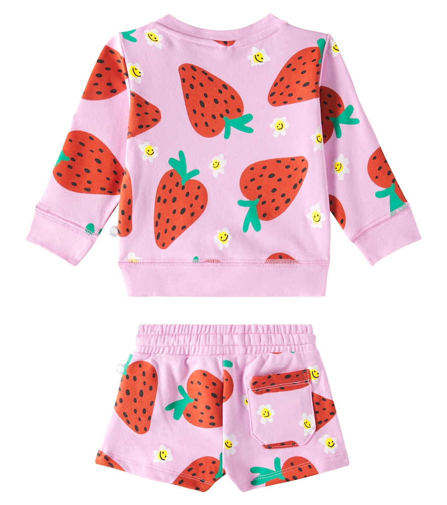  Stella Mccartney Kids Stella Mccartney Kids Baby Set Aus Sweatshirt Und Shorts 