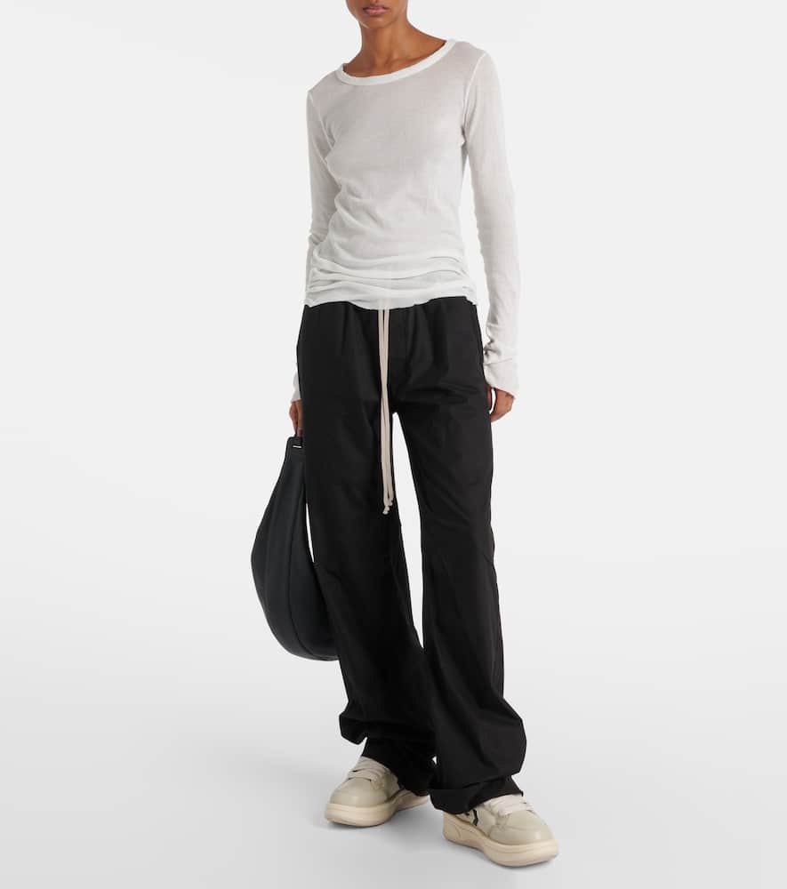 Rick Owens x Converse Turbowpn leather sneakers