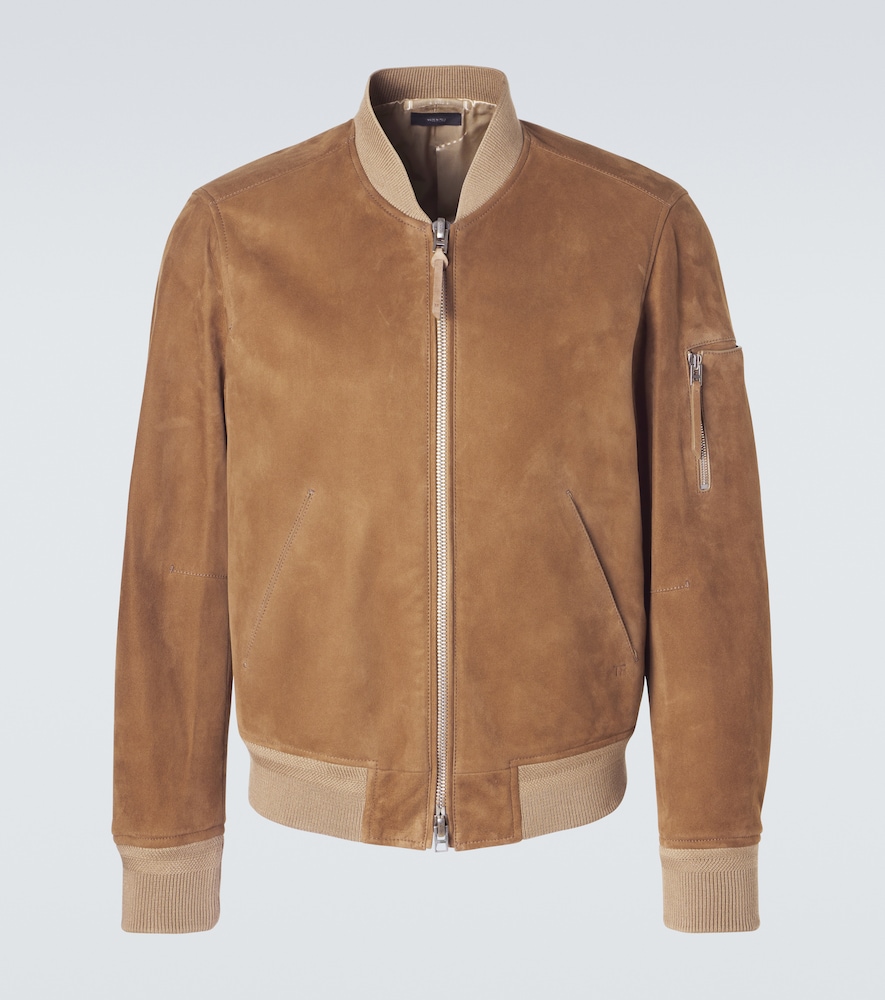 Tom Ford Suede Bomber Jacket