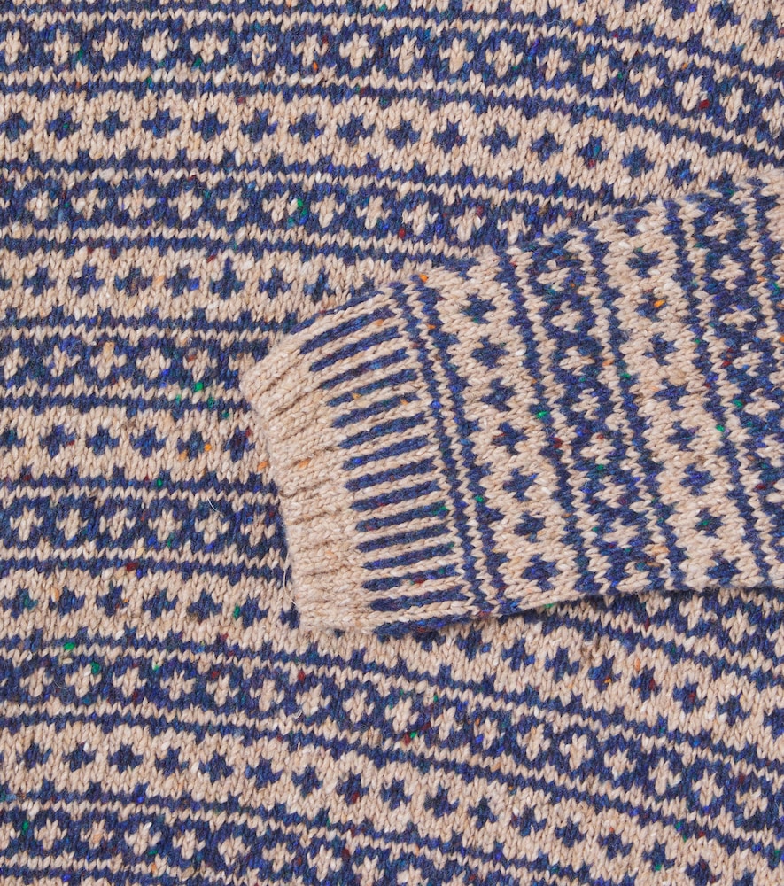  La Coqueta La Coqueta Austen Fair Isle Wool-blend Sweater 