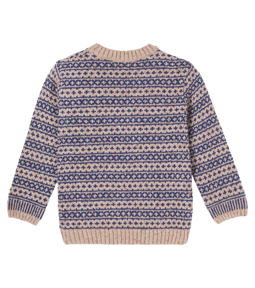  La Coqueta La Coqueta Austen Fair Isle Wool-blend Sweater 