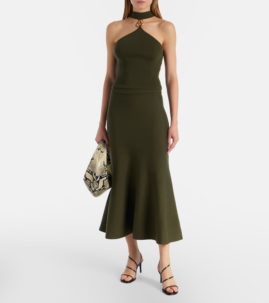  Simkhai Simkhai Renlen Halterneck Wool Top 