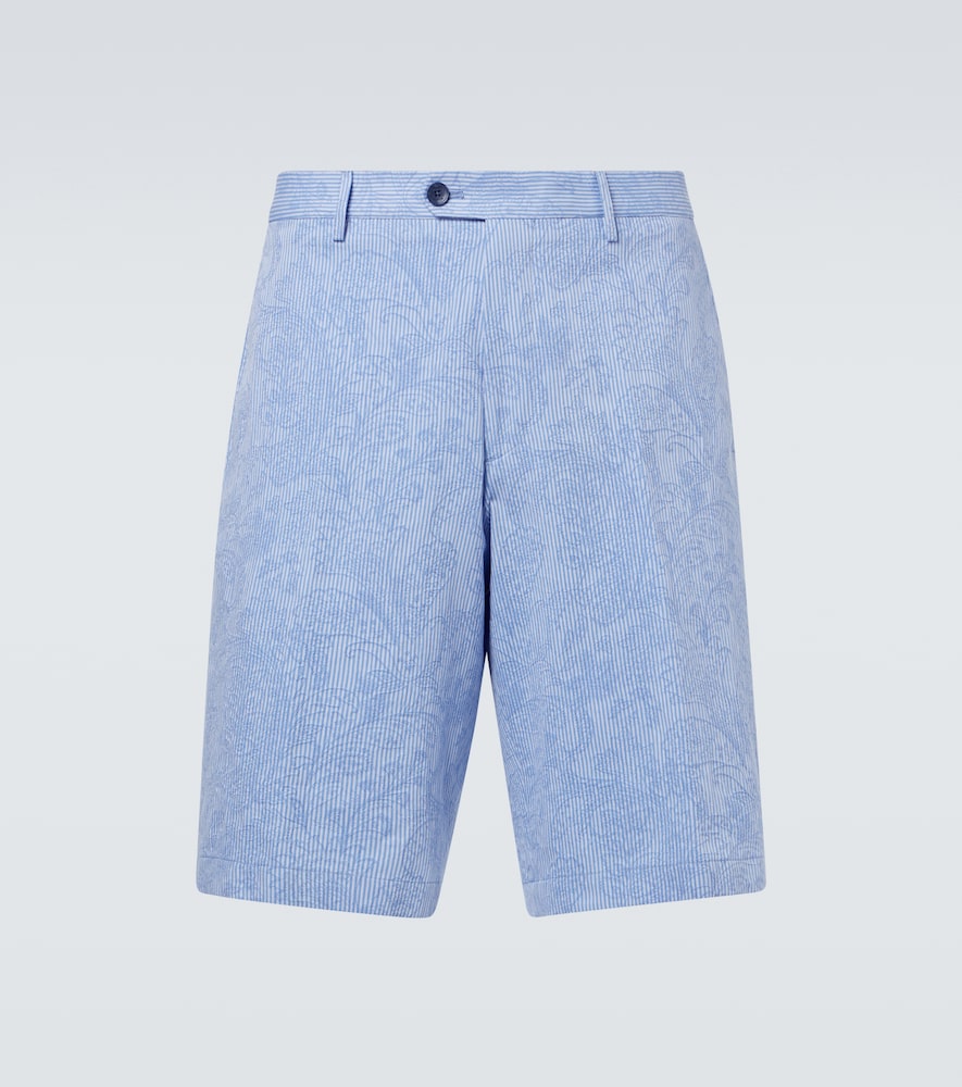 ETRO Etro Paisley cotton Bermuda shorts　Etro ペイズリー コットン バミューダ ショーツ