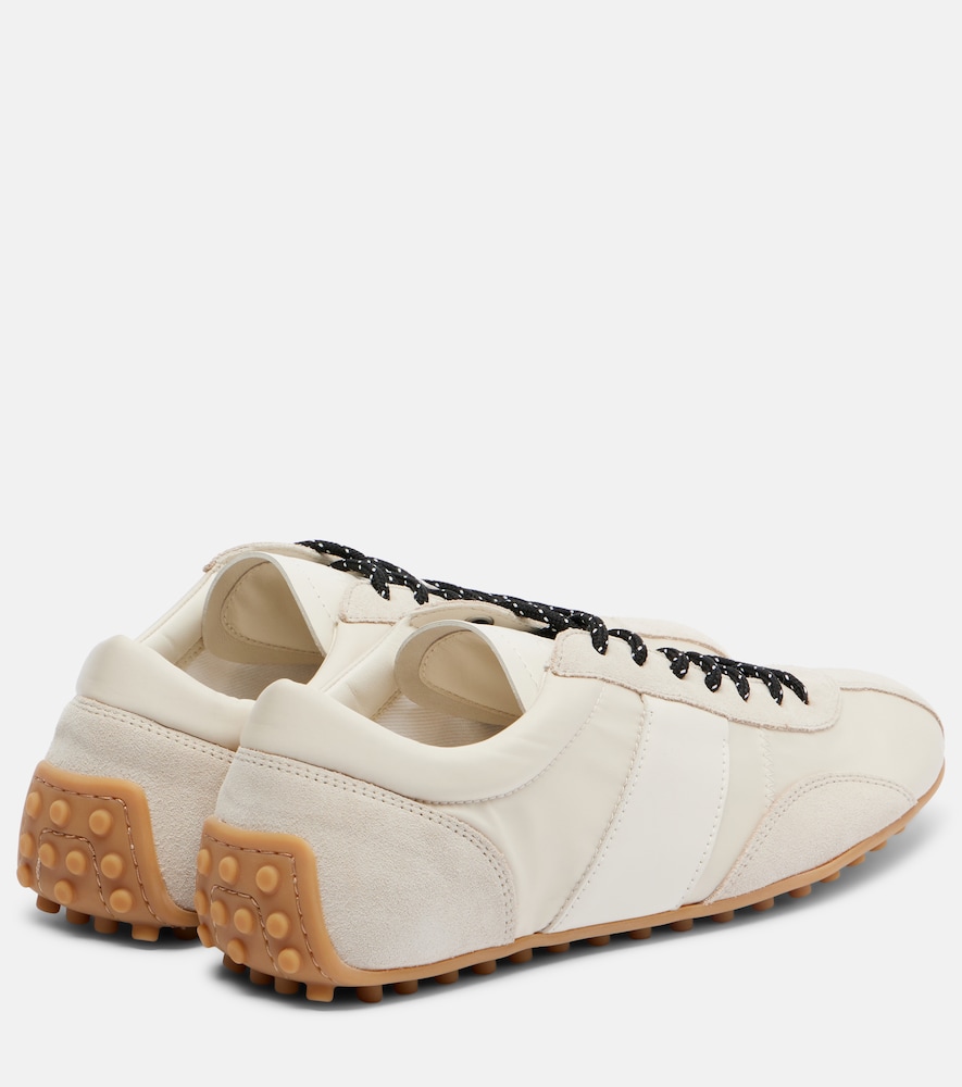  Tod's Tod's Sneakers Aus Satin Mit Veloursleder 