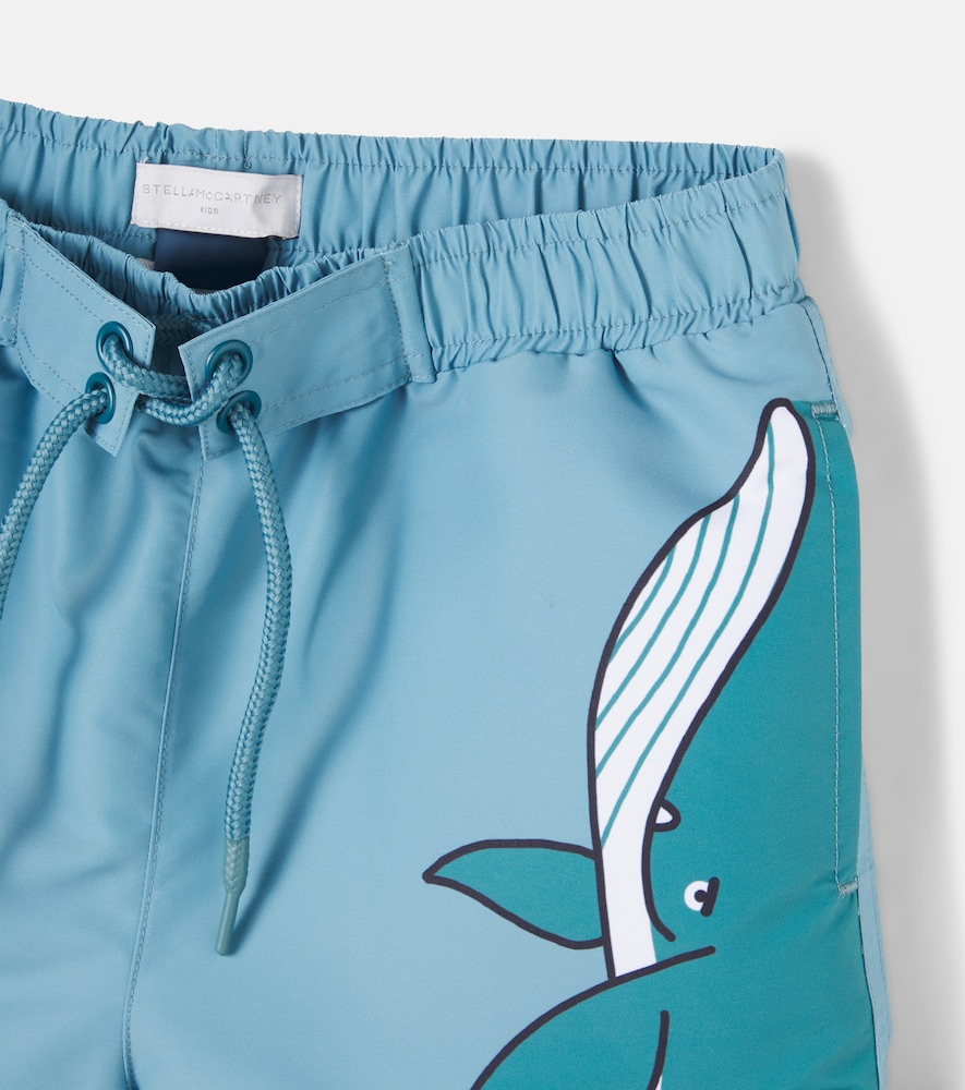  Stella Mccartney Kids Stella Mccartney Kids Bedruckte Badeshorts 