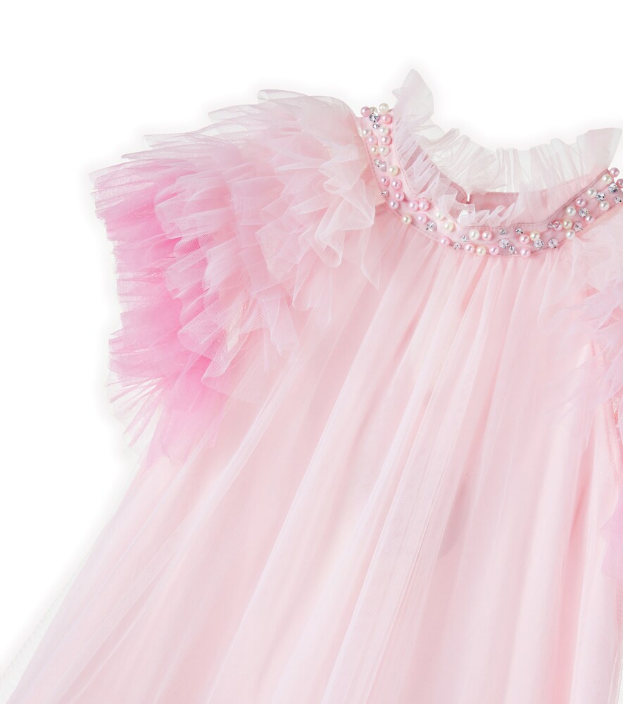  Tutu Du Monde Tutu Du Monde Verziertes Kleid Ocean Ember Aus Tüll 