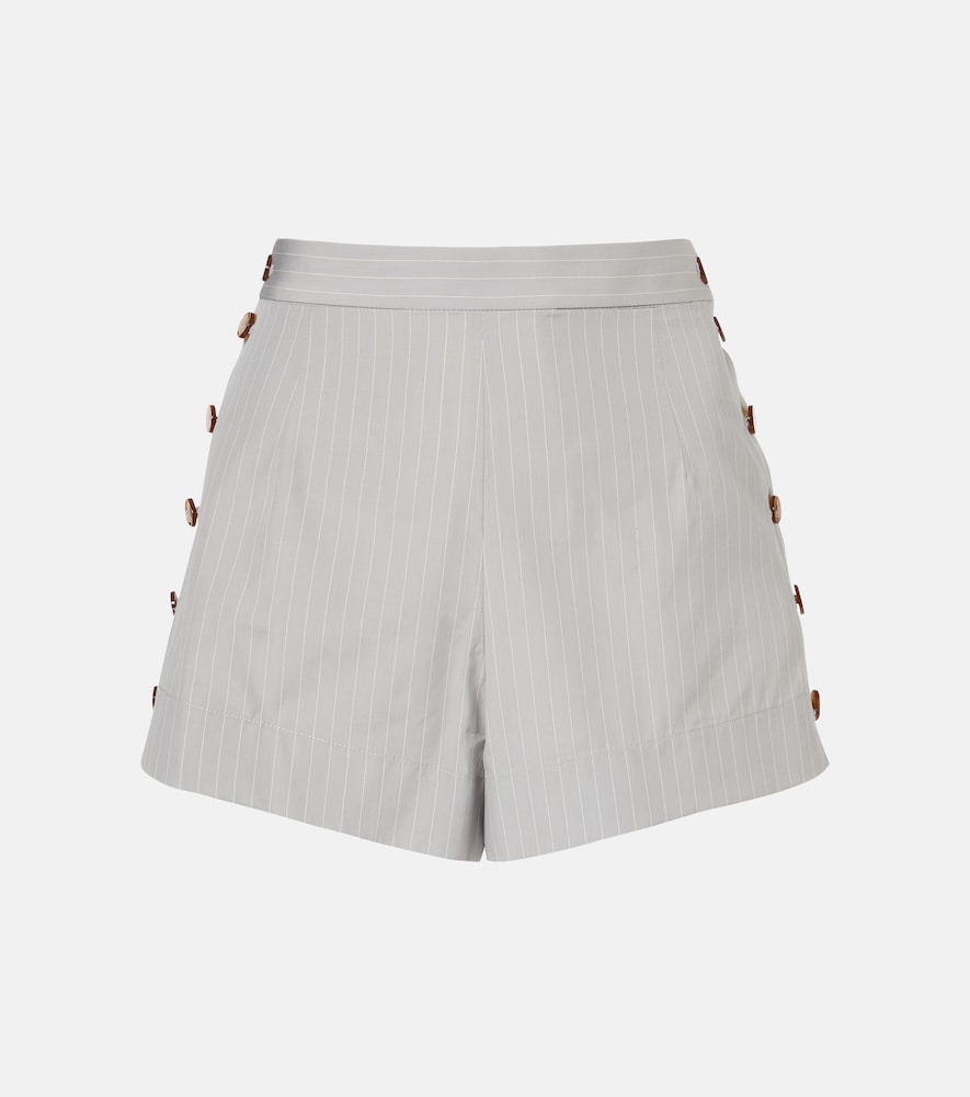Vivienne Westwood Elle pinstripe cotton shorts