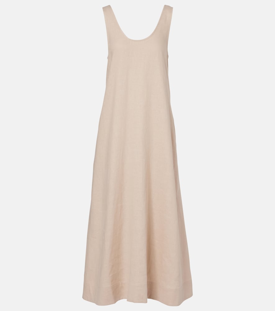 Asceno Capri linen maxi dress