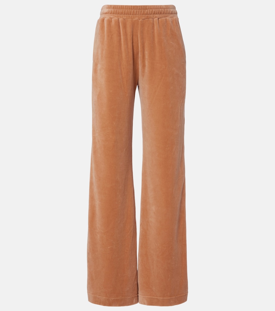 Chloe Chloé Cotton-blend velour sweatpants | Thumbnail 7