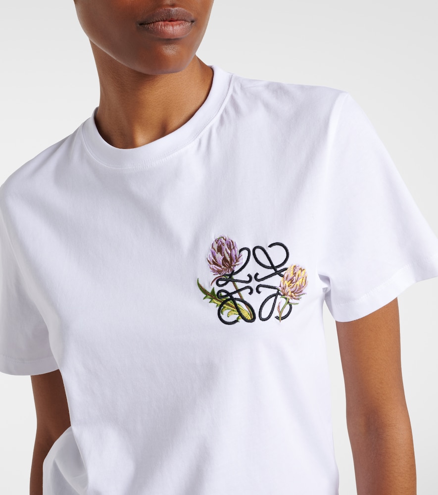  Loewe Loewe Paula's Ibiza Besticktes T-shirt Aus Baumwoll-jersey 