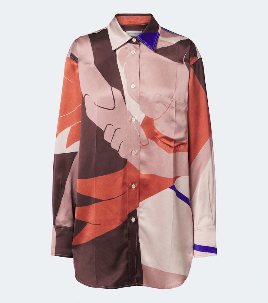 Printed Crêpe Shirt