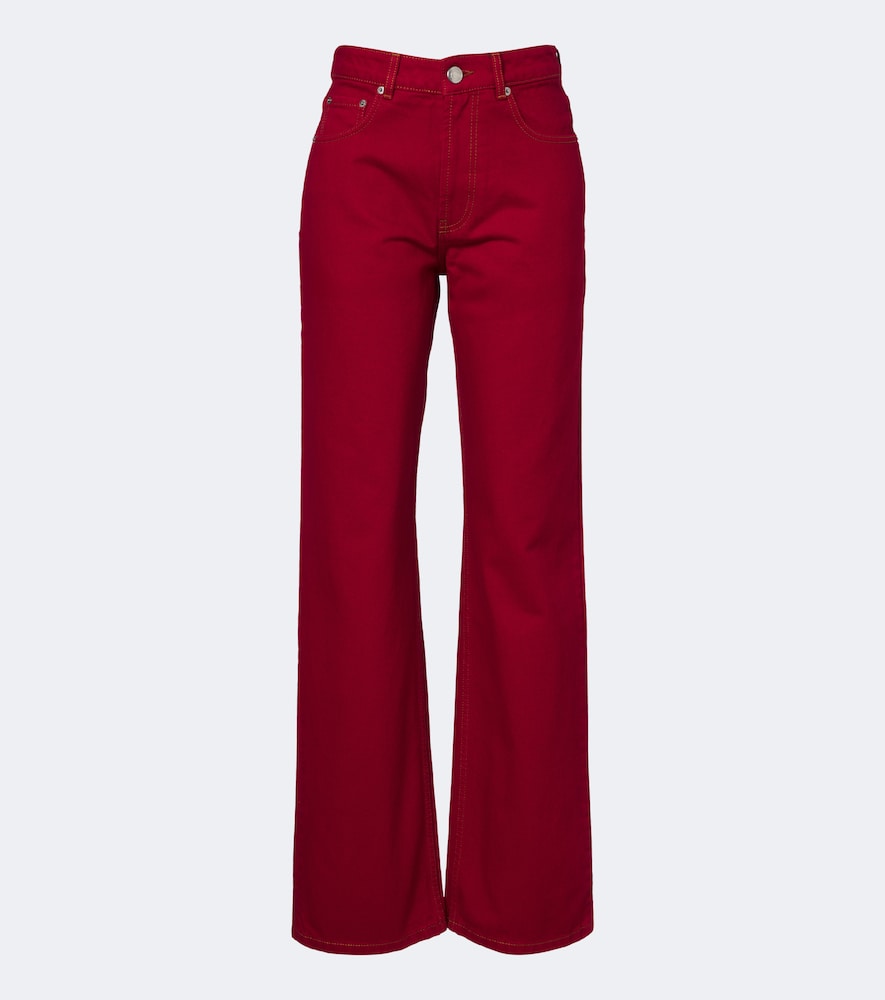 Jeans a gamba larga