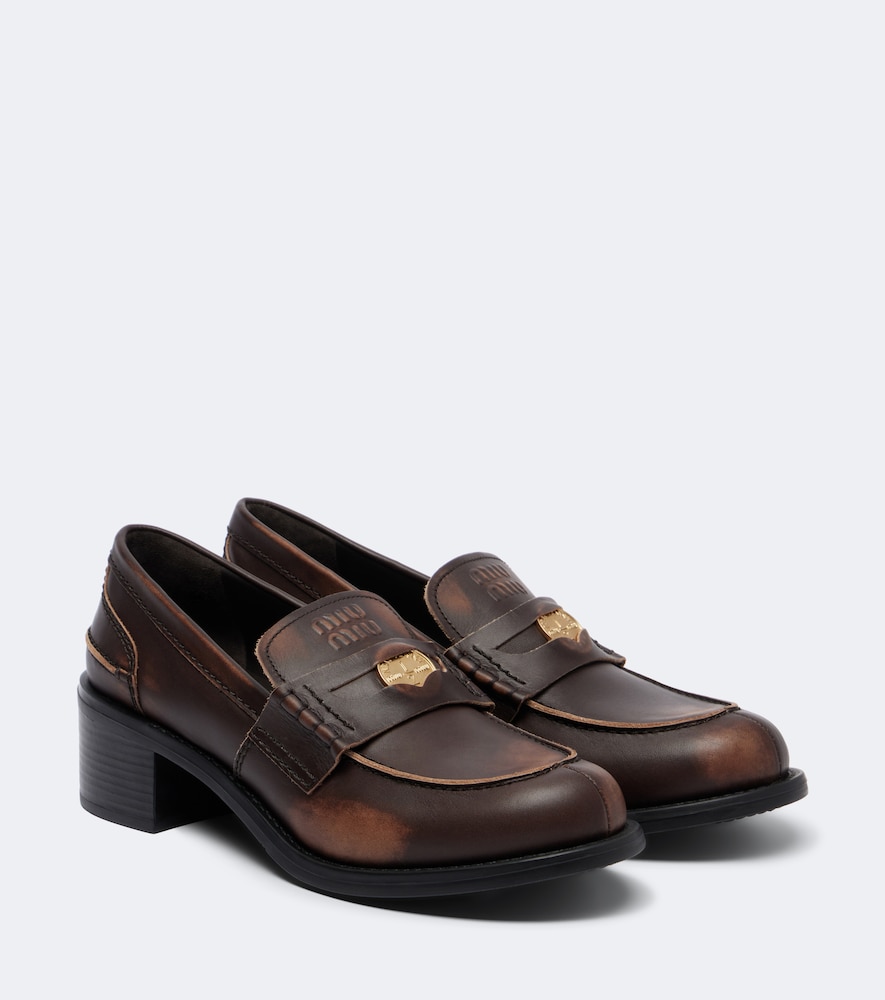 Miu Miu Escarpins Dec en cuir 990 €
