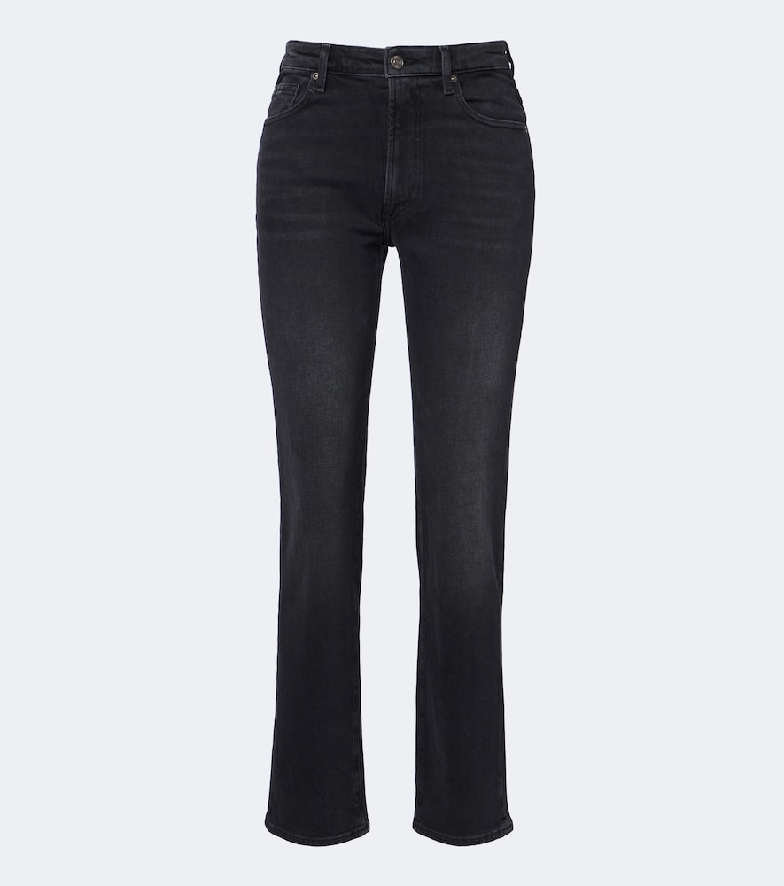 Faded Straight Jeans
