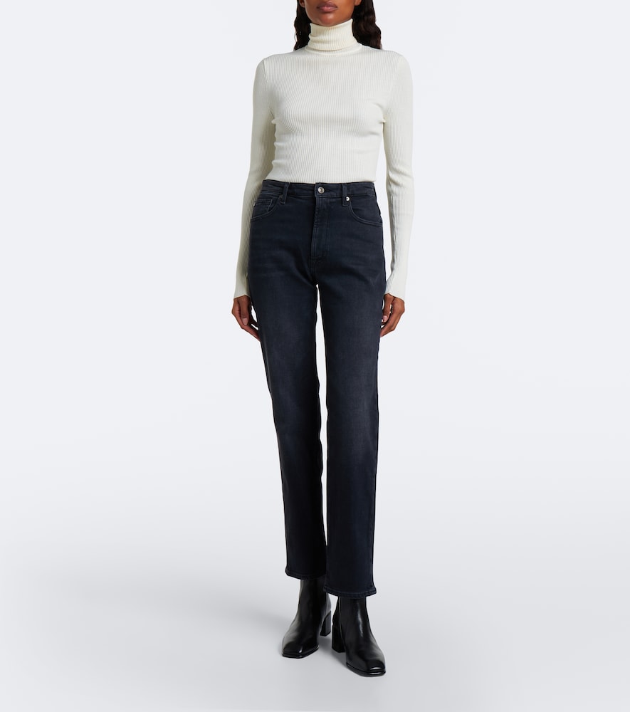 Faded Straight Jeans