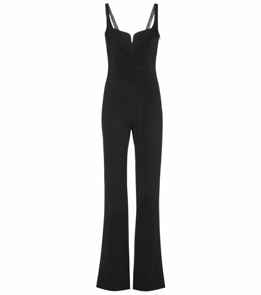 Galvan Corset crêpe jumpsuit