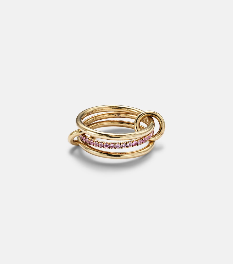Spinelli Kilcollin 18kt yellow gold ring with sapphire