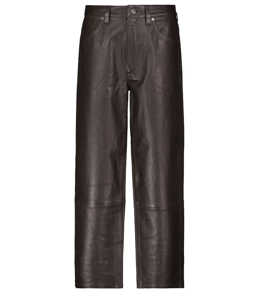 Citizens of Humanity Calista straight leather pants