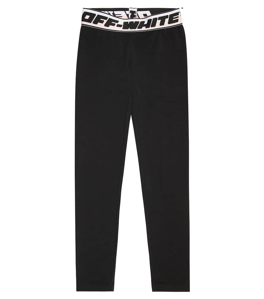 Off-White Kids Logo tape leggings