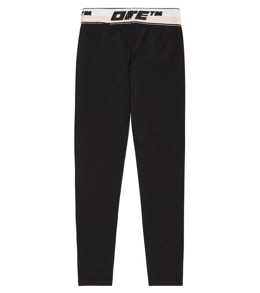  Off-white Kids Off-white Kids Leggings Aus Einem Baumwollgemisch 