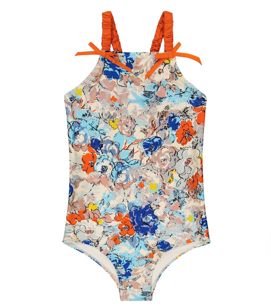 Zimmermann Kids Clover floral swimsuit