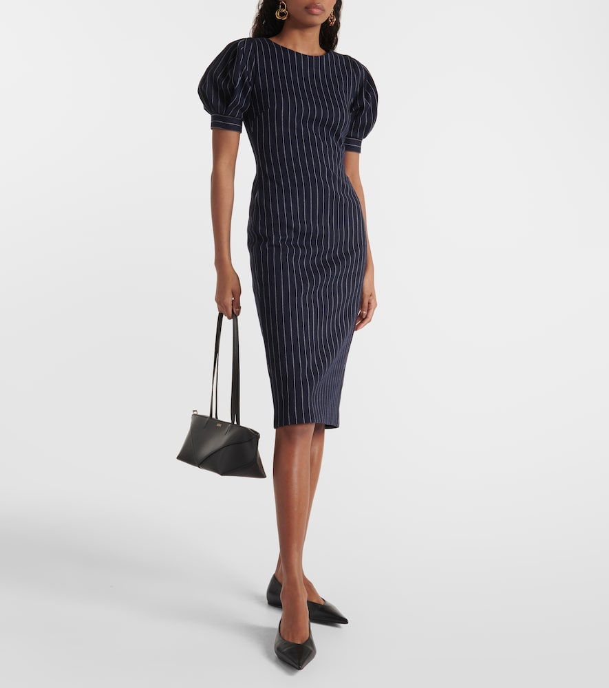  Max Mara Max Mara Midikleid Tunica Aus Einem Baumwollgemisch 