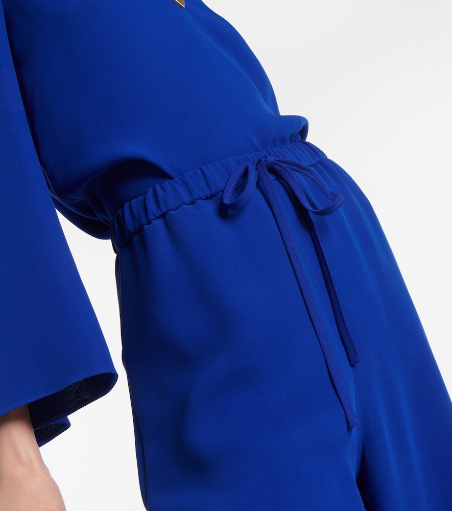  Valentino Valentino Cady Couture High-rise Wide-leg Pants 