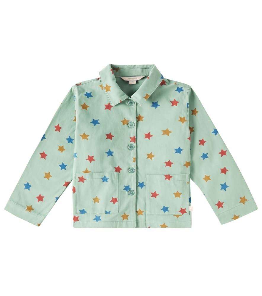 KONGES SLOJD KONGES SLØJD FEN PRINTED COTTON CANVAS JACKET