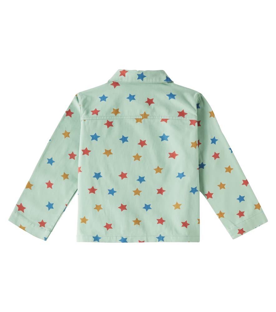 KONGES SLOJD KONGES SLØJD FEN PRINTED COTTON CANVAS JACKET