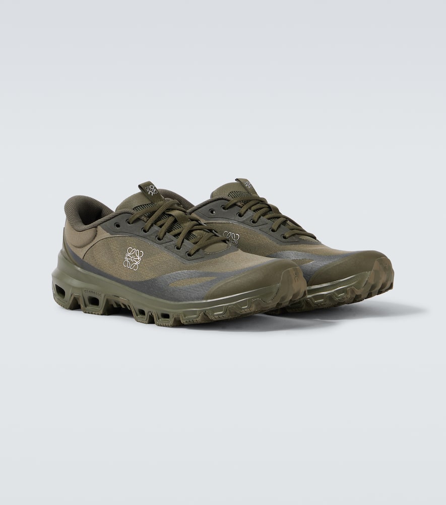 Loewe On Cloudventure 2.0 Rubber-trimmed Mesh Sneakers In Green