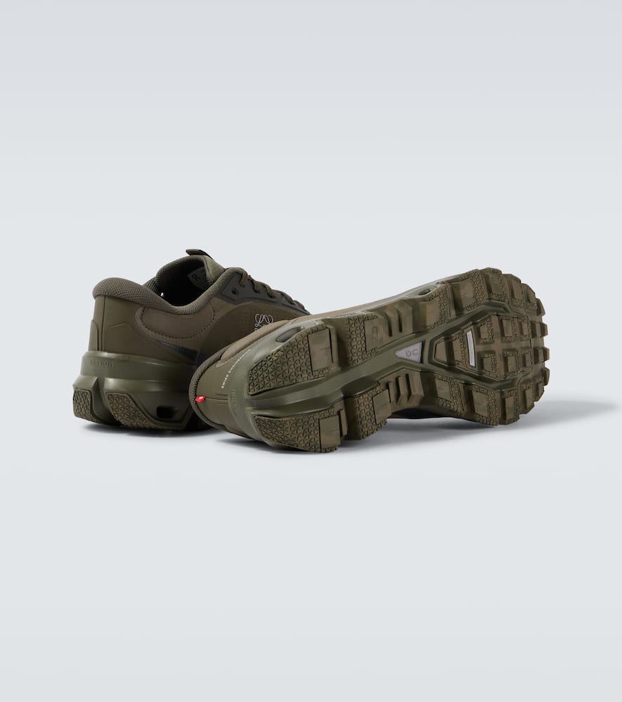 Loewe On Cloudventure 2.0 Rubber-trimmed Mesh Sneakers In Green
