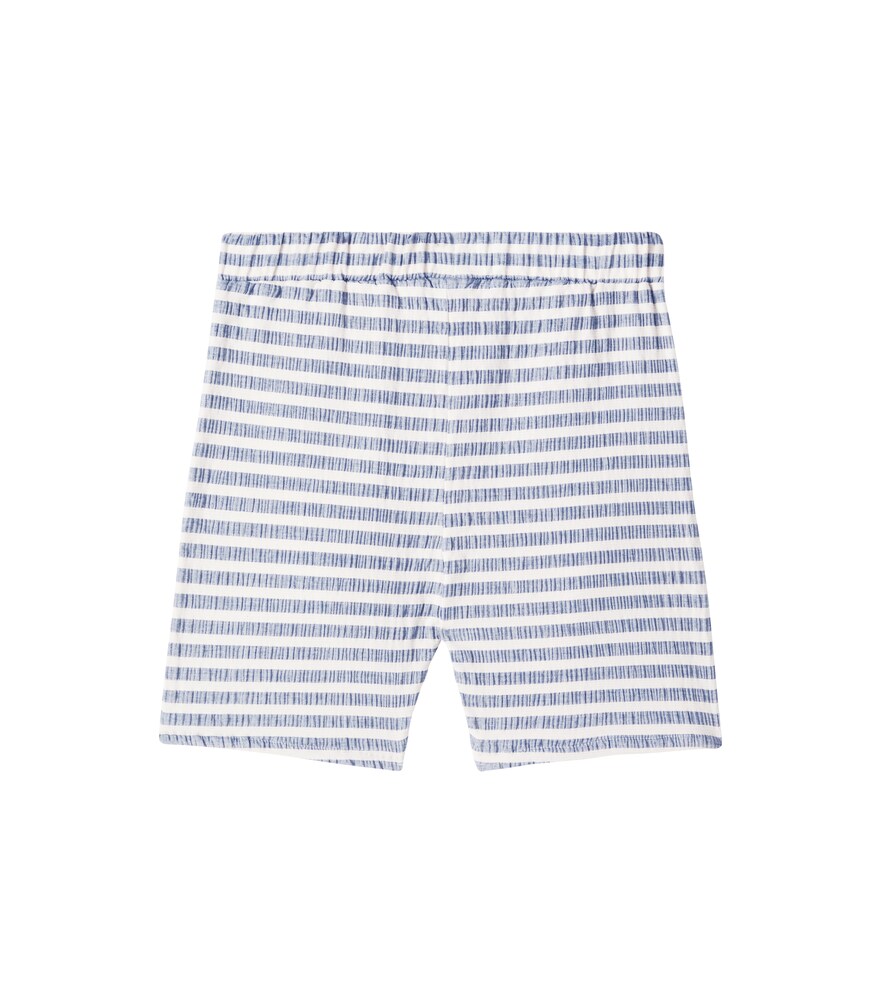  Donsje Donsje Striped Cotton-blend Shorts 