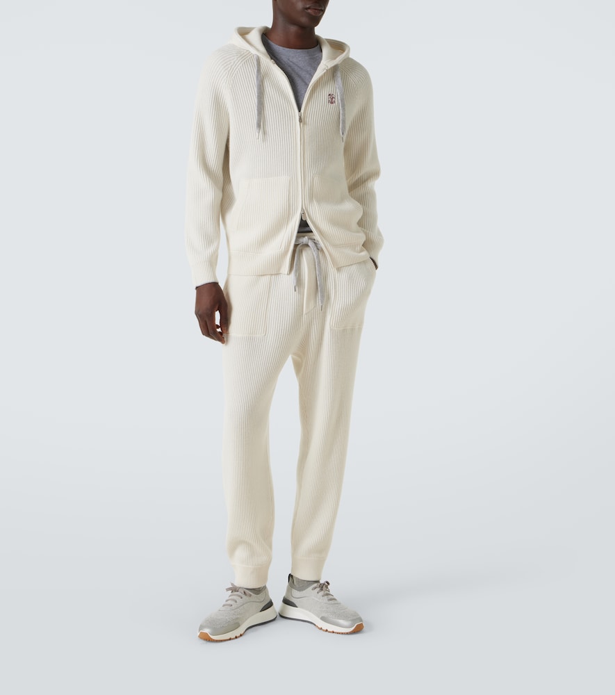  Brunello Cucinelli Brunello Cucinelli Cashmere-blend Sweatpants 