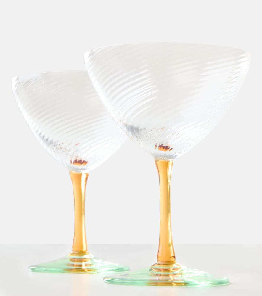  Nasonmoretti Nasonmoretti Set Aus Zwei Cocktailgläsern 