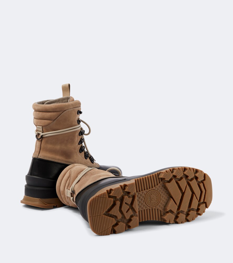  Canada Goose Canada Goose Leo Leather Lace-up Boots 