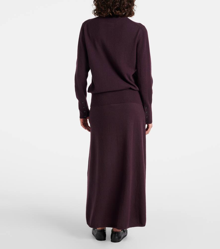Lisa Yang Cardigan Nellia Aus Kaschmir In Purple
