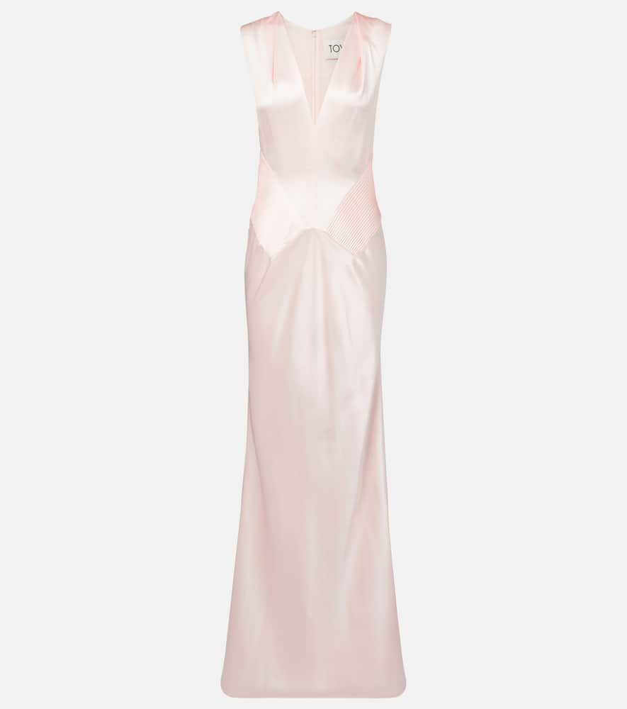 Alix silk gown