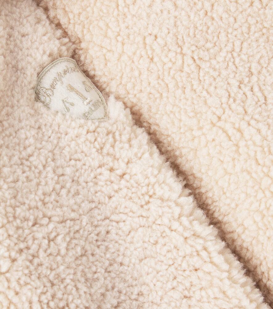 Bonpoint Joline Faux Shearling Jacket In Neutral