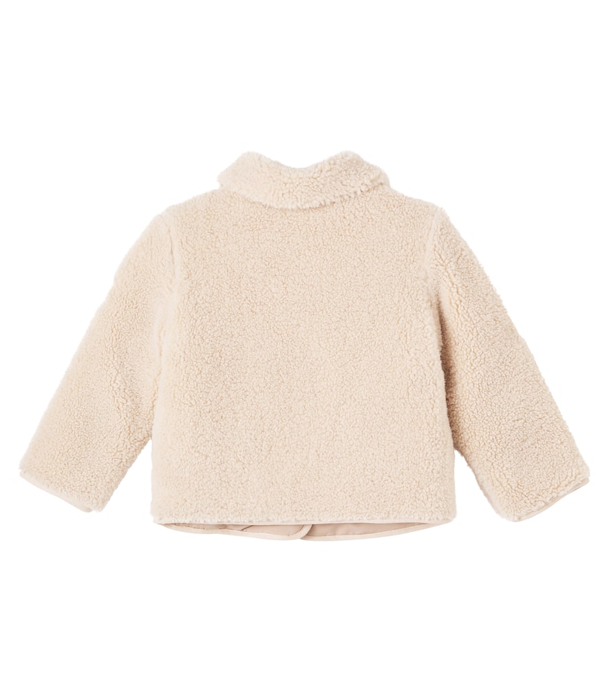 Bonpoint Joline Faux Shearling Jacket In Neutral