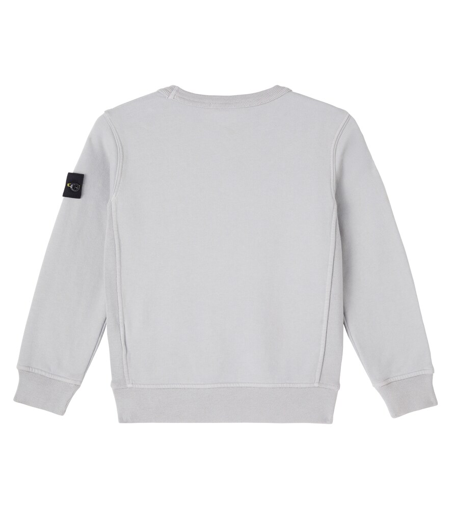  Stone Island Junior Stone Island Junior Compass Cotton Jersey Sweatshirt 