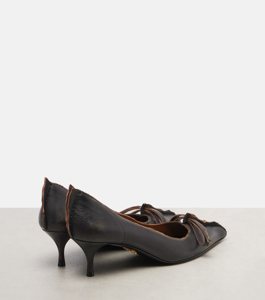  Prada Prada Leather Pumps 