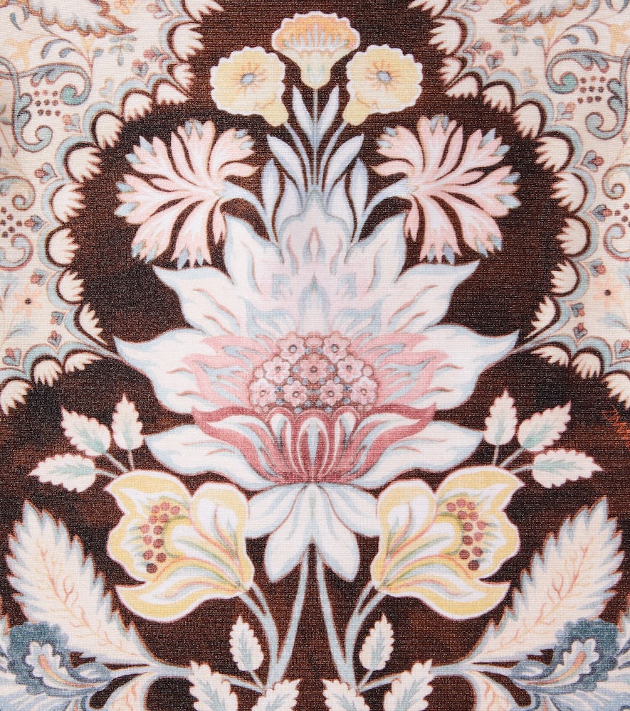 Zimmermann Floral Swimsuit In Multi