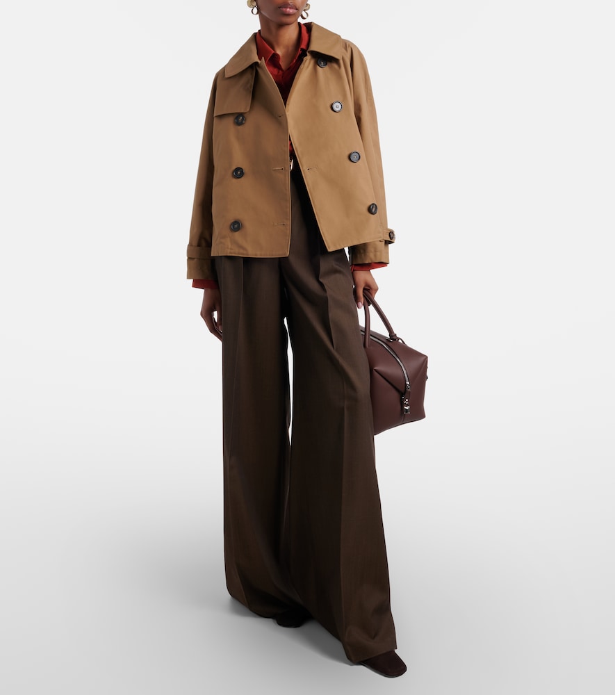 Max Mara The Cube Tesoro cotton-blend twill jacket