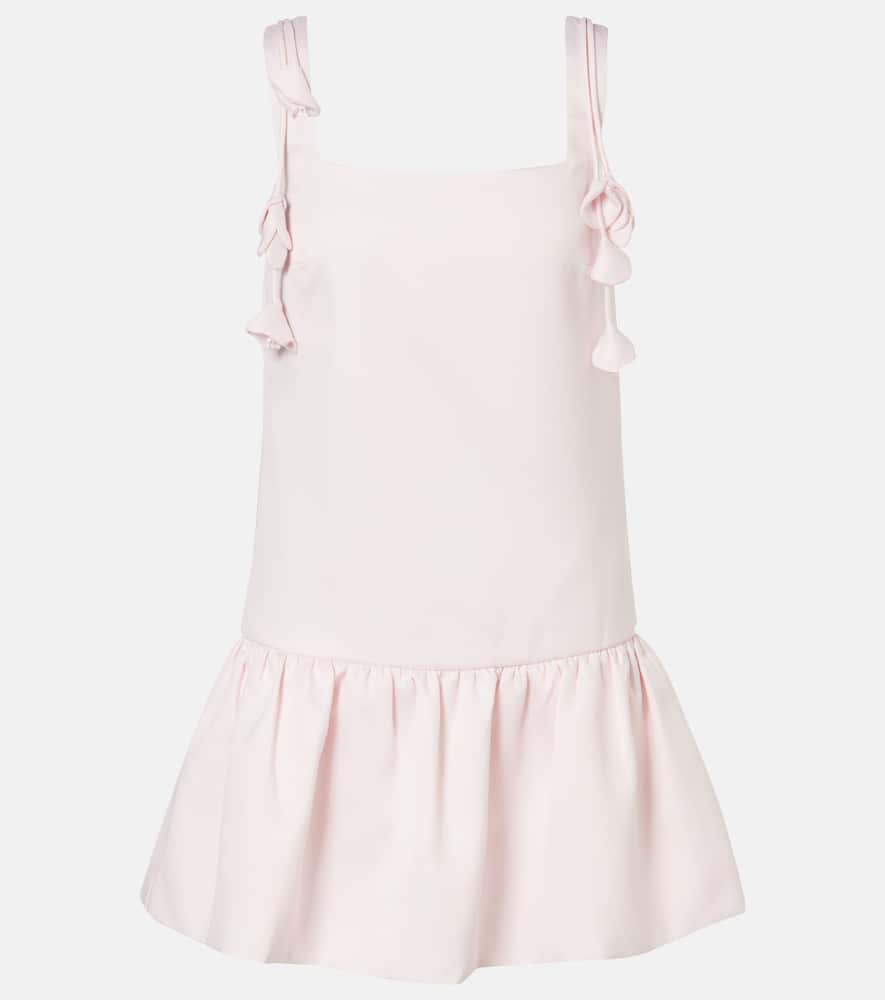 Abito corto in taffetÃ 