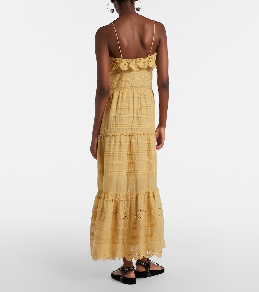  Marant Etoile Marant Etoile Maxikleid Paule Aus Baumwolle 