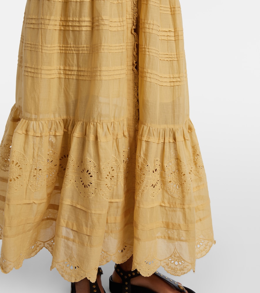  Marant Etoile Marant Etoile Maxikleid Paule Aus Baumwolle 