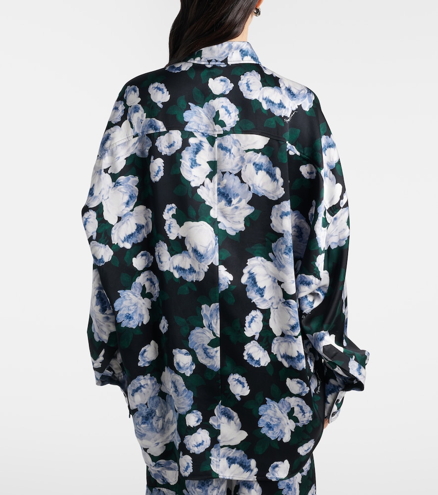  Stella Mccartney Stella Mccartney Floral Satin Blouse 